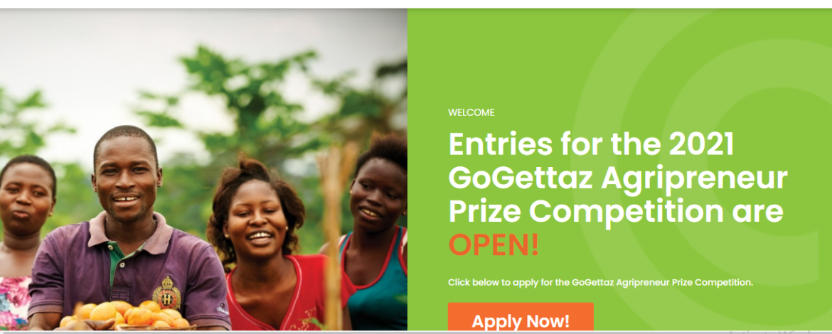 GoGettaz Agripreneur Competition in Africa 2021(Win US$100,000) GoGettaz Agripreneur Competition in Africa 2021(Win US$100,000)