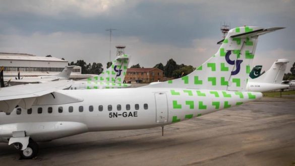 Nigerian budget airline start-up Green Africa has received its first aircraft, ATR 72-600 on the 23rd of April at Murtala Muhammed International in Lagos.