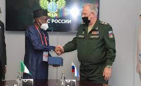 Nigeria signs military cooperation agreement with Russia Nigeria signs military cooperation agreement with Russia