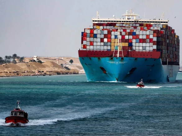 Egypt’s Canal receipts fall by almost half after Red Sea attacks