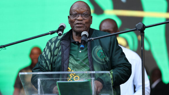 South Africa's ex-leader Zuma barred from standing in election