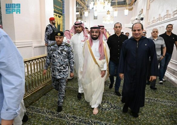 Egypt's president arrives in Jeddah to perform Hajj