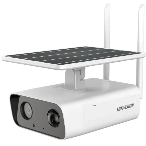 Solar powered CCTV camera