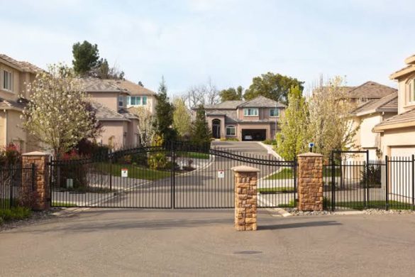 A gated estate