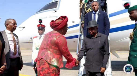 President Boakai Defends Use of Private Jet Amid Public Criticism and Economic Woes