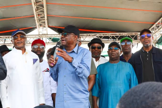 wike challeneges Ameachi